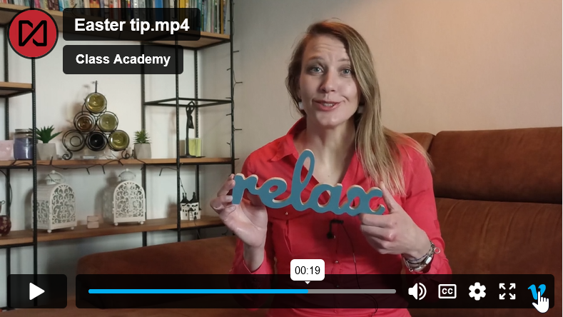 Easter tip of the week – Relax