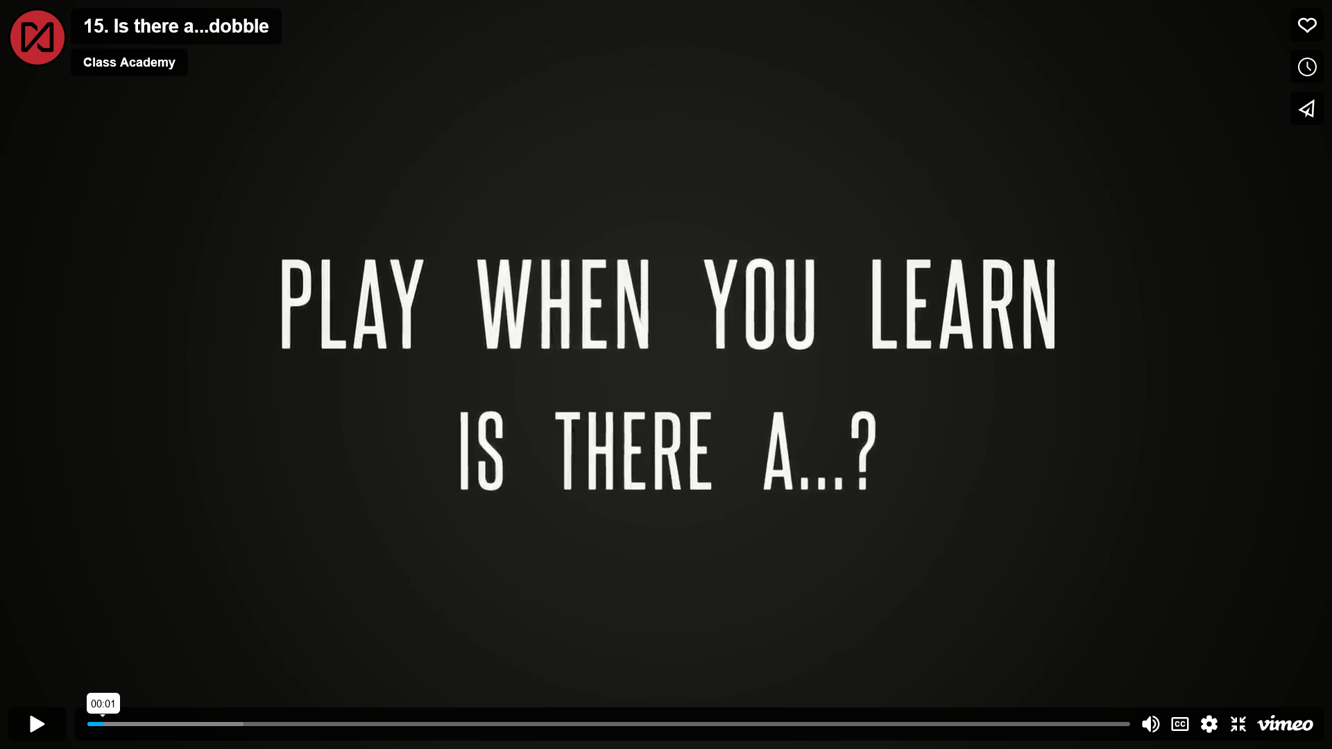 Is there a…? (A game with Dobble)