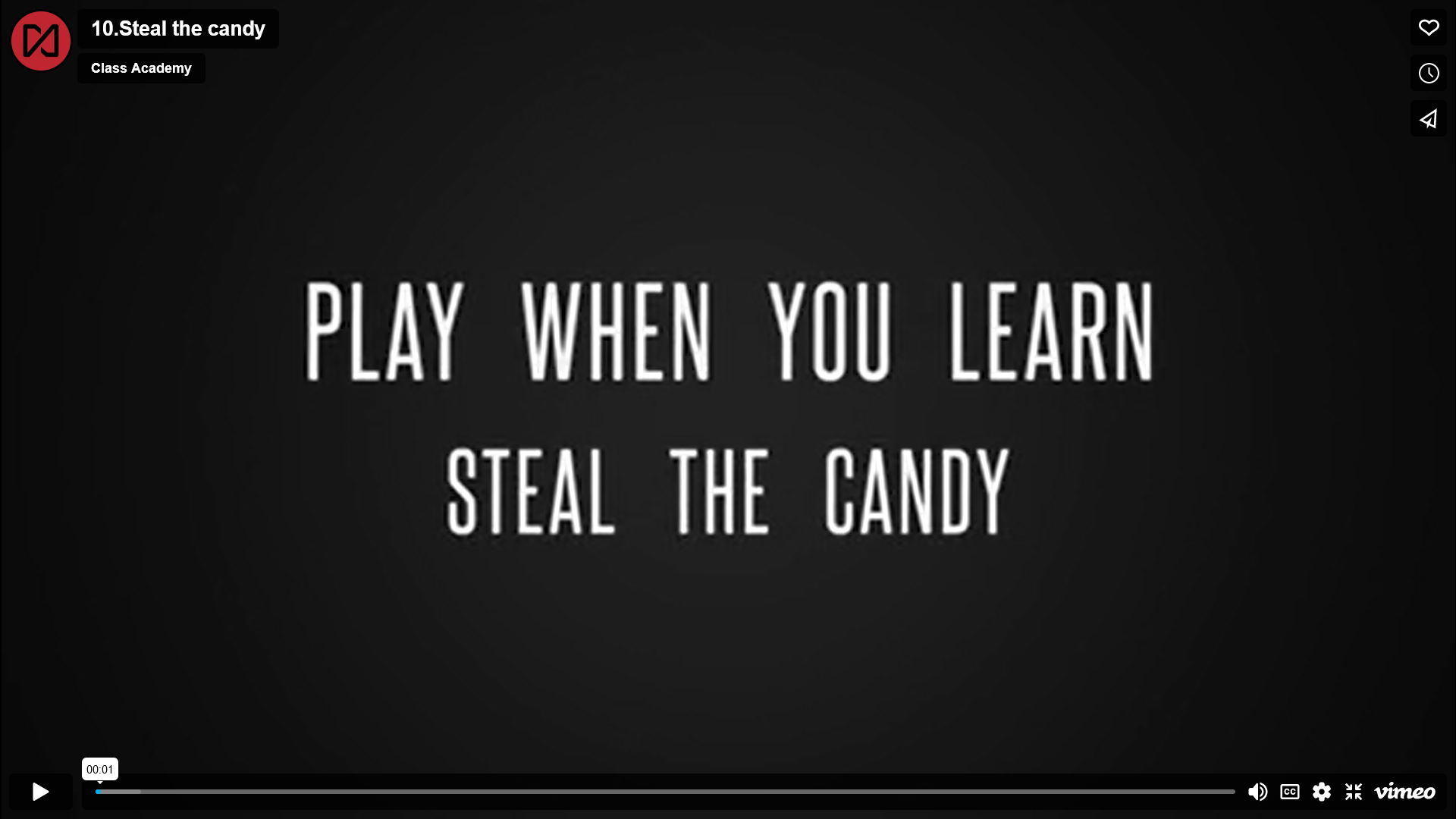 Steal the candy