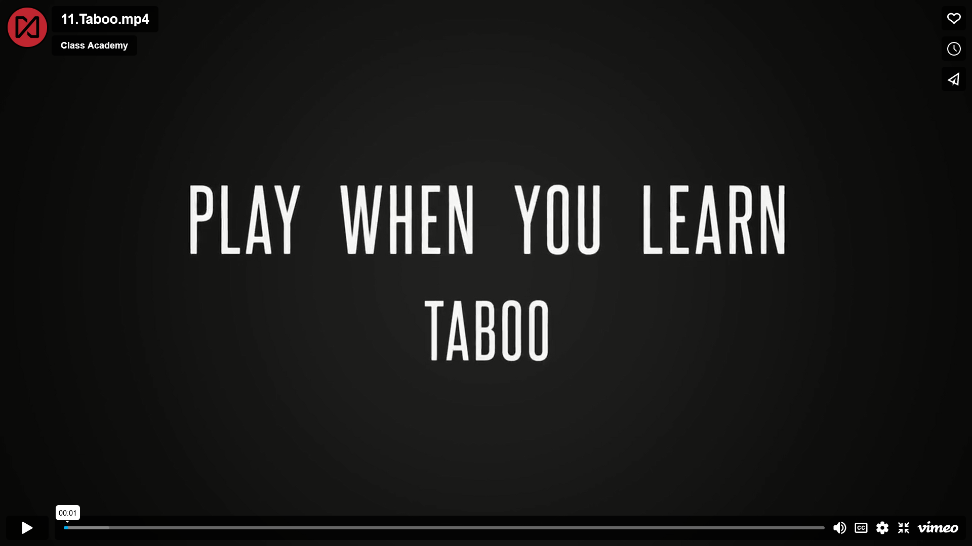 Taboo
