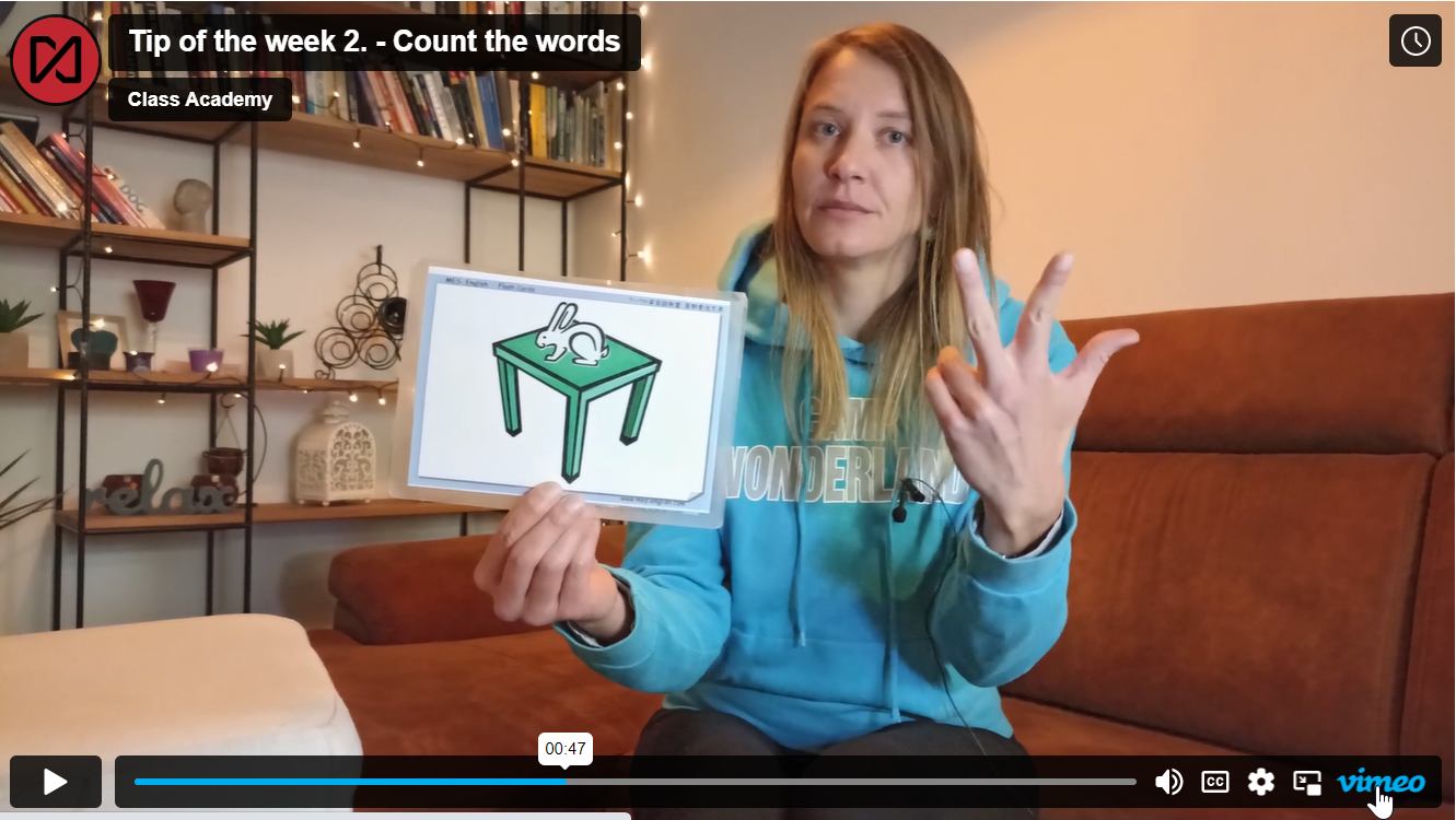 Tip of the week 2 – Count the words