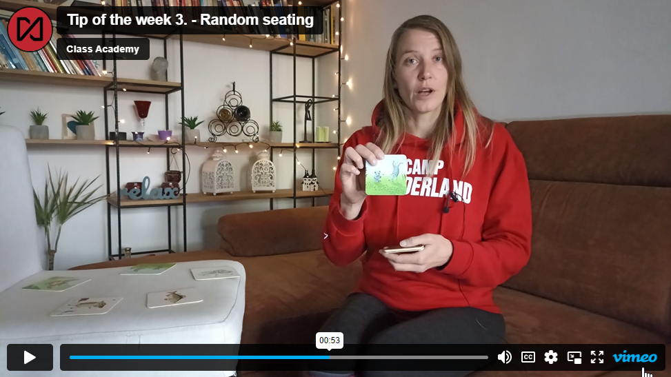 Tip of the week 3 – Random seating