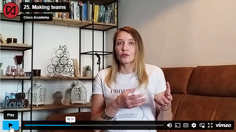 Tip of the week 25 – Making teams