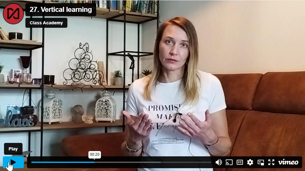 Tip of the week 27 – Vertical learning