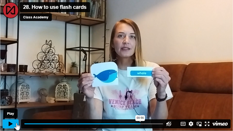 Tip of the week 28- How to use flash cards